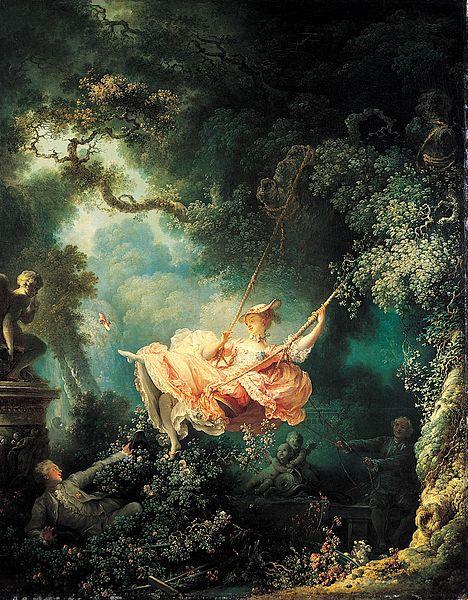 Jean Honore Fragonard The Happy Accidents of the Swing oil painting picture